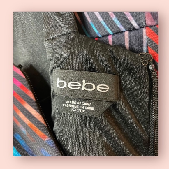 Bebe Abstract Print Dress - Picture 8 of 8